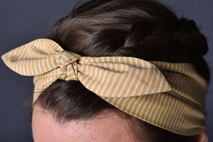 Yellow Stripe Headband