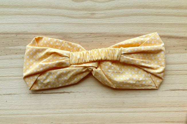 Yellow Ditsy Floral Headband