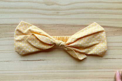 Yellow Ditsy Floral Headband