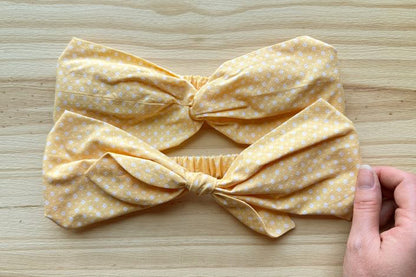 Yellow Ditsy Floral Headband