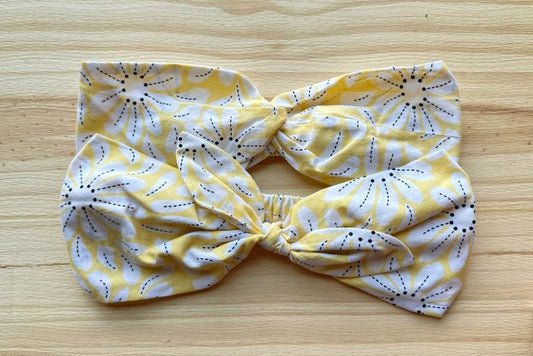 Yellow Floral Headband