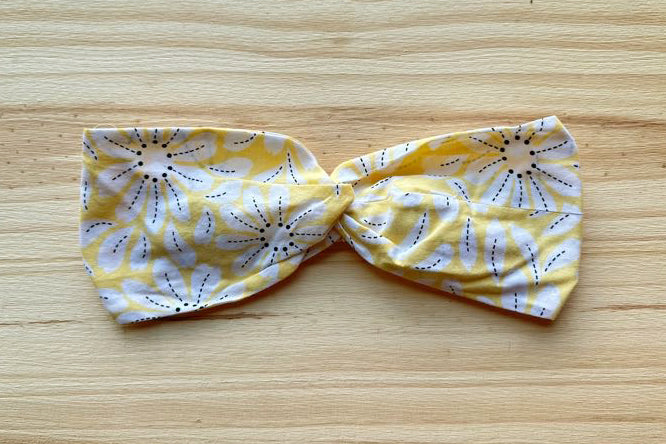 Yellow Floral Headband