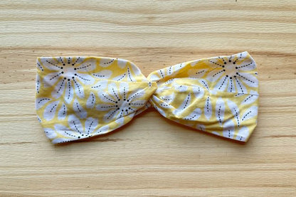 Yellow Floral Headband